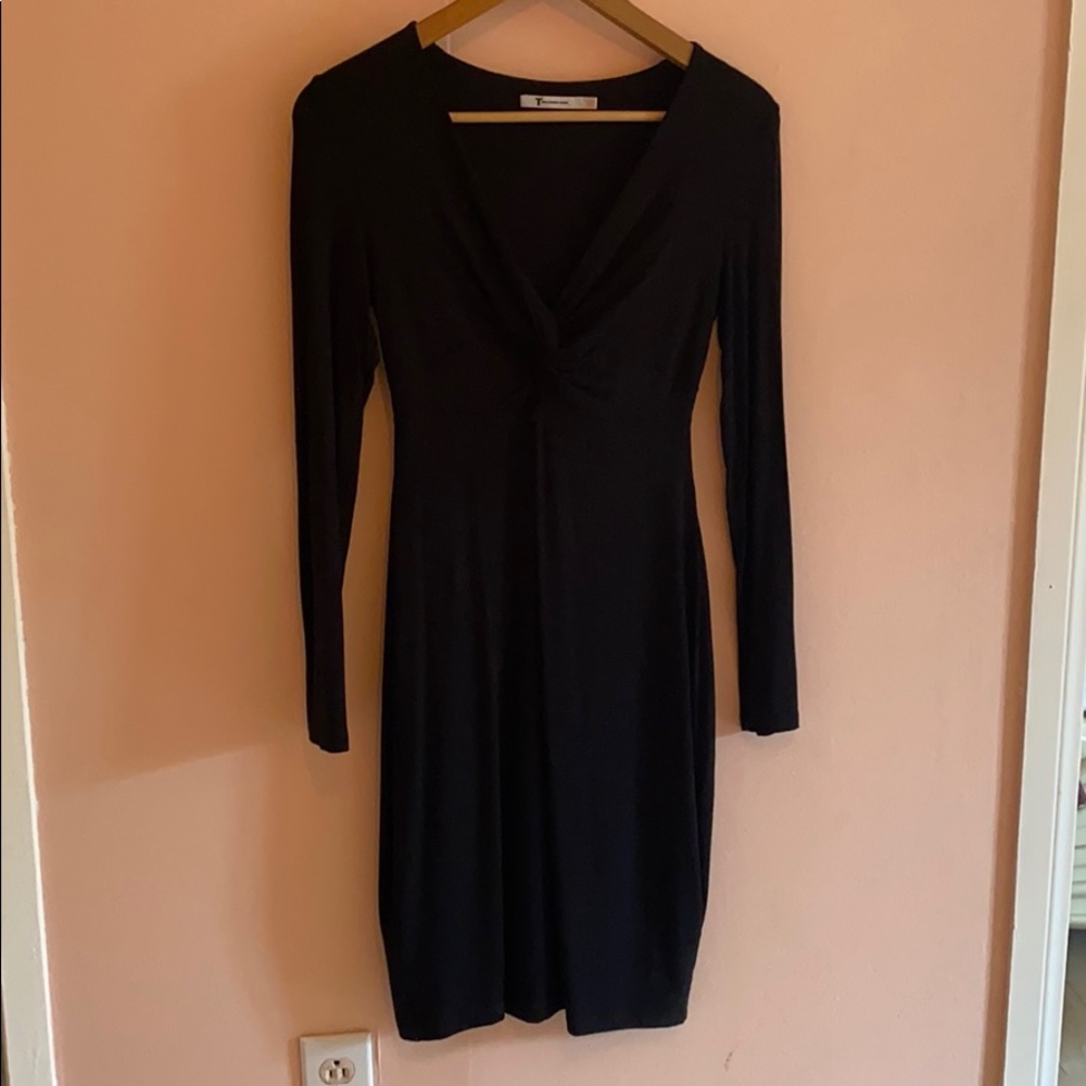 Black t by Alexander Wang jersey dress